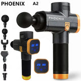 Phoenix A2 Deep Tissue Massage Gun - Portable Handheld Muscle Relaxation & Fascia Therapy Vibrator